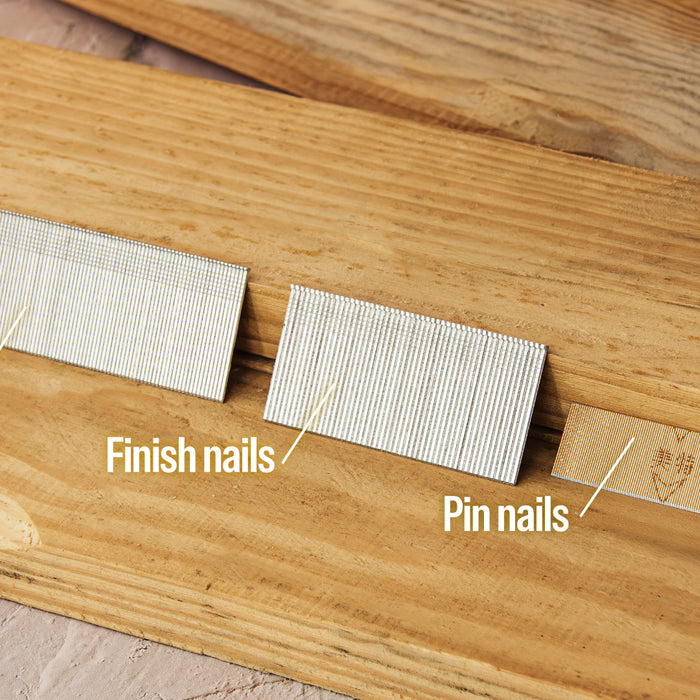 Brad Nails vs. Finish Nails vs. Pin Nails: Which to Choose?