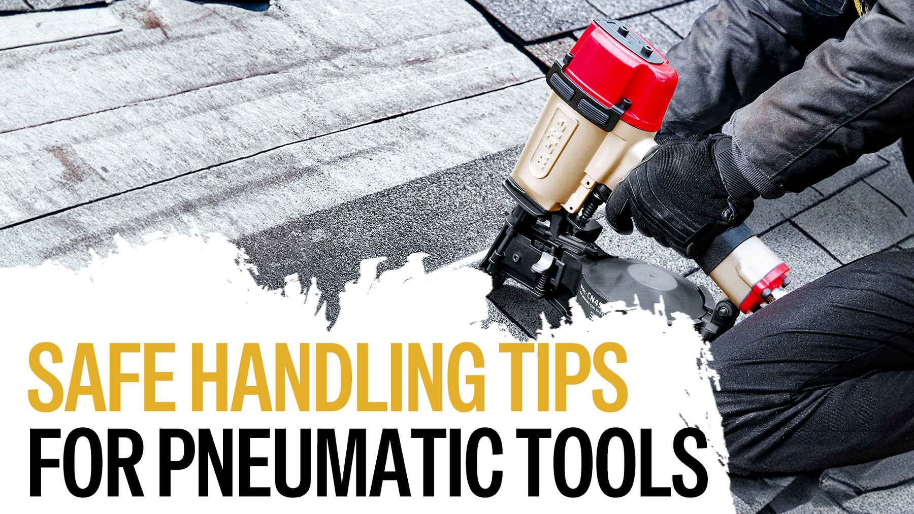 Tip: How to operate the pneumatic tools safely?