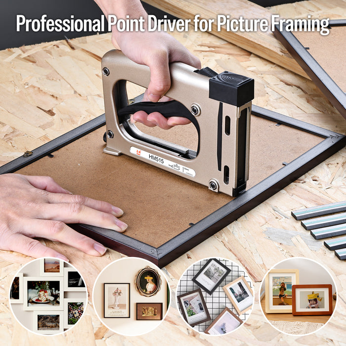 5/8" Flex Point Manual Picture Framing Stapler