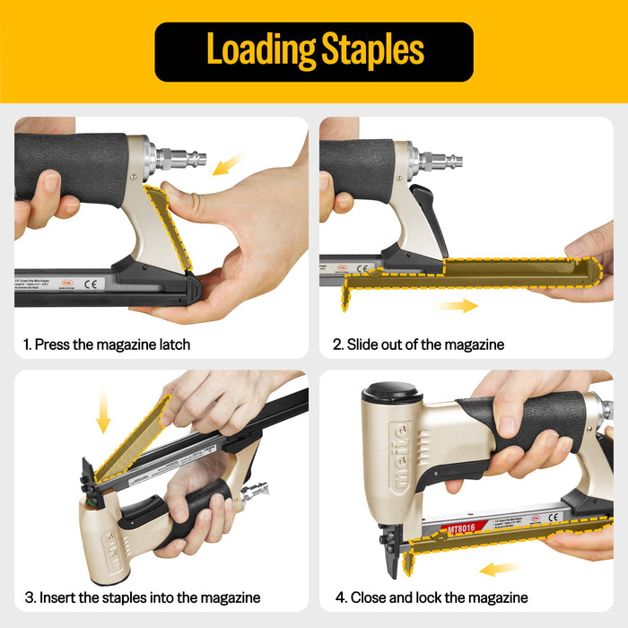 21 gauge fine wire stapler-meite