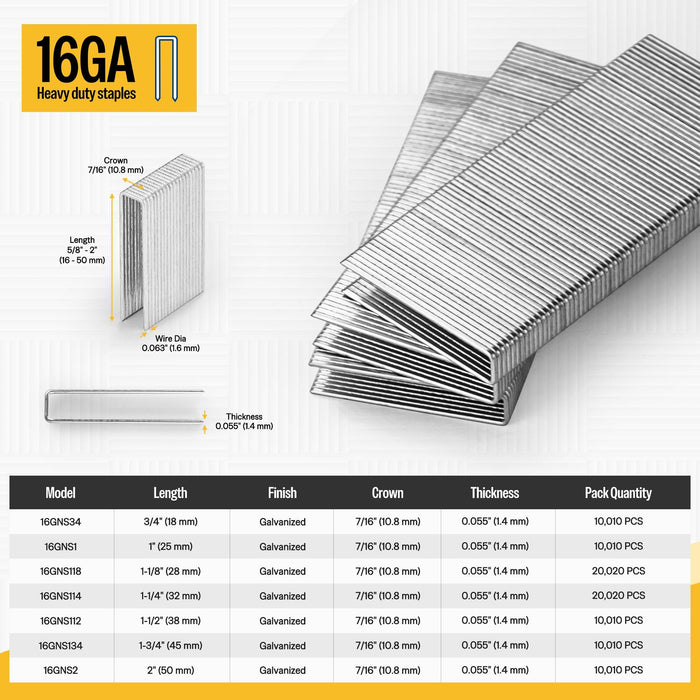 16 gauge 7 16 crown staples-meite