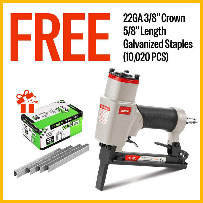 buy one get one free with 22ga nail gun staples