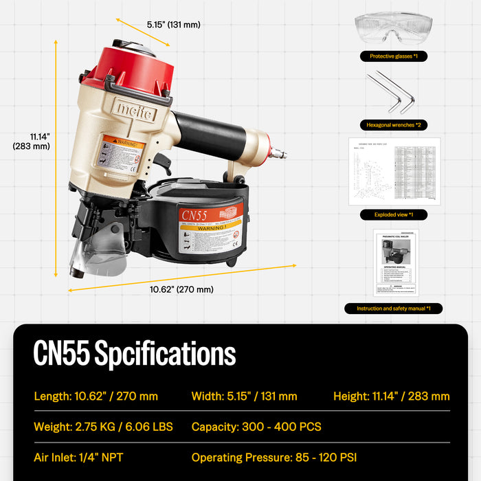 decking coil nailer