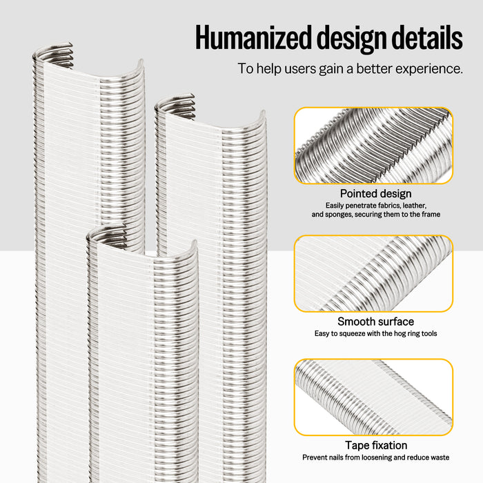 Hog ring staples- meite