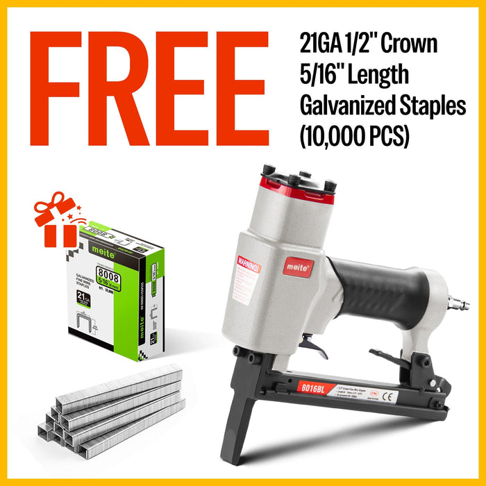 buy one get one free with 21ga nail gun staples