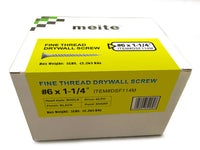 1-1/4'' to 3'' Length Fine Thread Drywall Screws with Bugle Head - Meite USA