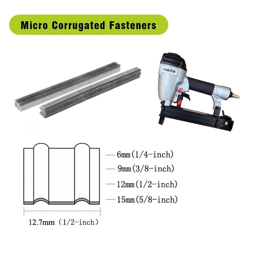 Corrugated staple clearance gun