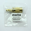 Milton Type 3/8'' Barb Industrial Brass Thread Quick Coupler - Meite USA