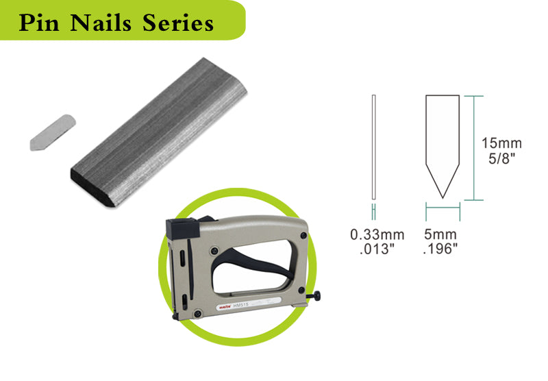 Frame Gun Nailer With 1000pcs Nails Manual Flex Point Tacker